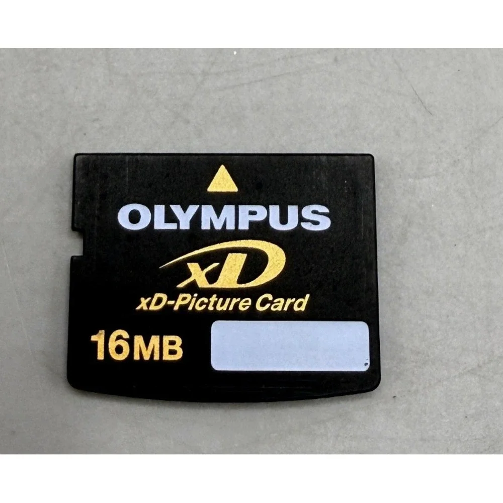 Olympus 16MB xD-Picture Card Flash Memory MXD16P3 Vintage Digital Cameras Works!